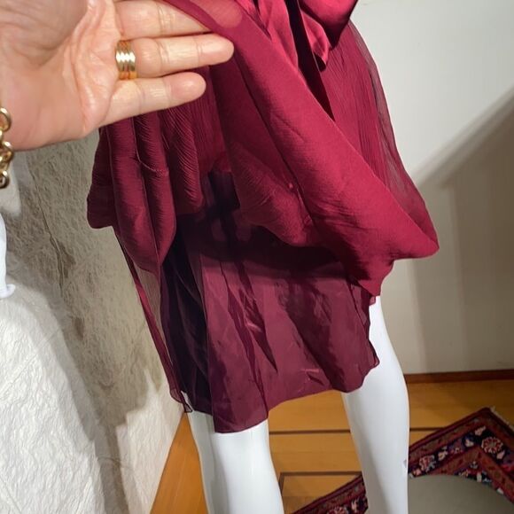 NWT Maggy London 100% Silk Cocktail Party Dress - Picture 9 of 15